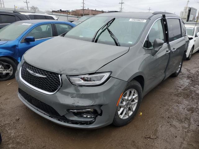 2C4RC1BG6NR125970 - 2022 CHRYSLER PACIFICA TOURING L ნაცრისფერი ფოტო 1