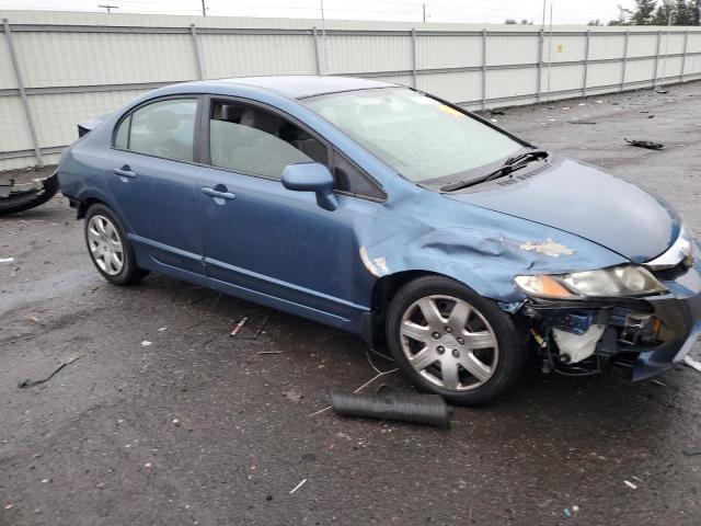 2HGFA1F52BH537176 - 2011 HONDA CIVIC SEDA LX BLUE photo 4