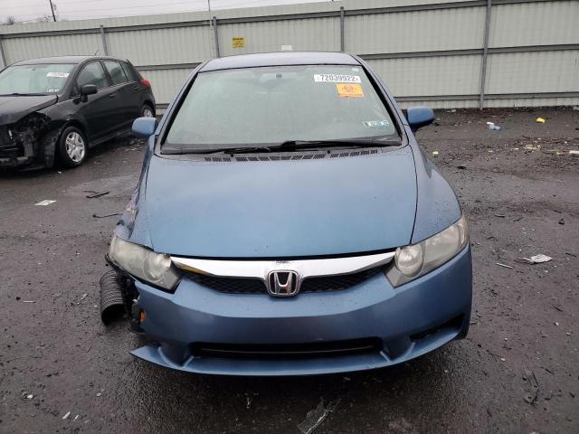 2HGFA1F52BH537176 - 2011 HONDA CIVIC SEDA LX BLUE photo 5