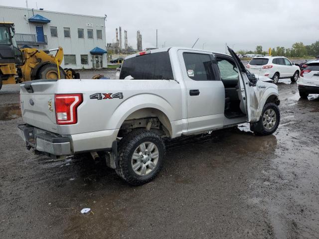 1FTEW1E85GFA38677 - 2016 FORD F150 SUPERCREW GRAY photo 3