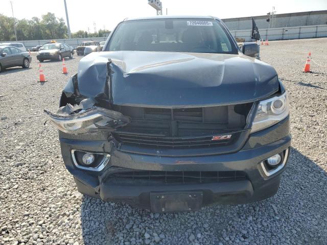 1GCGTDEN6K1140391 - 2019 CHEVROLET COLORADO Z71 BLUE photo 5