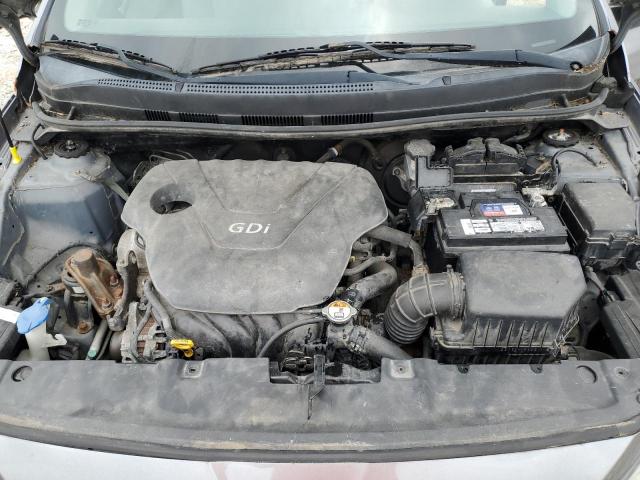 KMHCT4AE6DU491545 - 2013 HYUNDAI ACCENT GLS ნაცრისფერი ფოტო 11