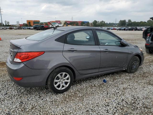 KMHCT4AE6DU491545 - 2013 HYUNDAI ACCENT GLS ნაცრისფერი ფოტო 3
