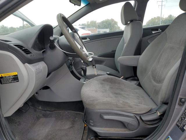 KMHCT4AE6DU491545 - 2013 HYUNDAI ACCENT GLS ნაცრისფერი ფოტო 7