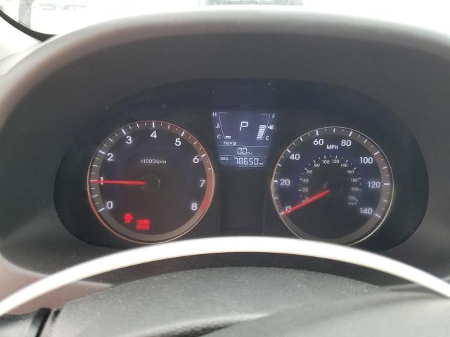 KMHCT4AE6DU491545 - 2013 HYUNDAI ACCENT GLS ნაცრისფერი ფოტო 9