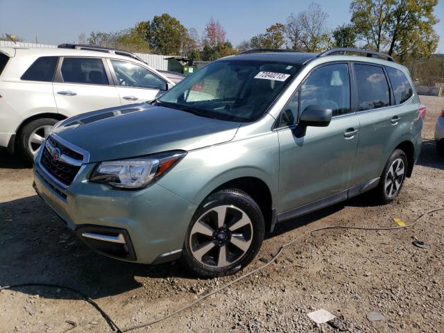 JF2SJARC6HH523241 - 2017 SUBARU FORESTER 2.5I LIMITED GREEN photo 1