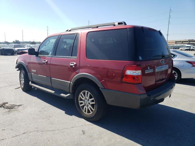 1FMFU15597LA82517 - 2007 FORD EXPEDITION XLT RED photo 2