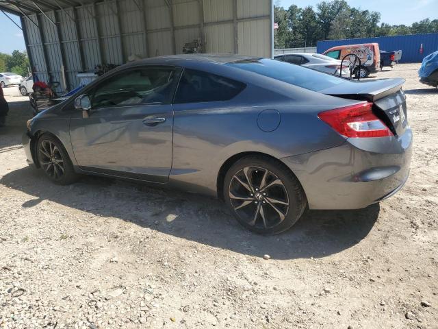 2HGFG3B58CH536955 - 2012 HONDA CIVIC LX GRAY photo 2
