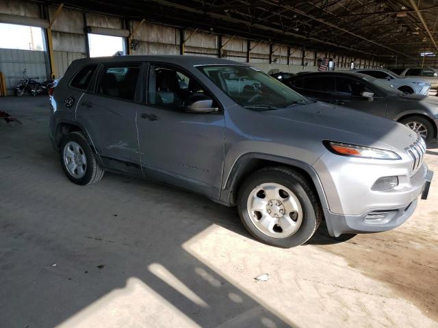 1C4PJLABXFW517762 - 2015 JEEP CHEROKEE SPORT 银色 照片 4