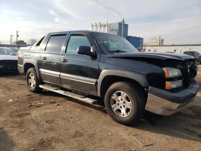 3GNEC12T04G166070 - 2004 CHEVROLET AVALANCHE C1500 BLACK photo 4