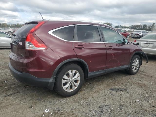 5J6RM3H75CL016805 - 2012 HONDA CR-V EXL 勃艮第红 照片 3