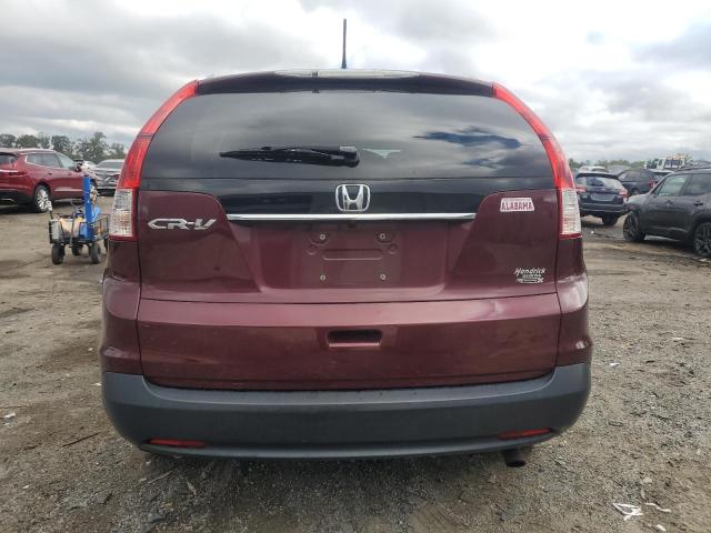 5J6RM3H75CL016805 - 2012 HONDA CR-V EXL 勃艮第红 照片 6