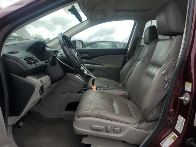 5J6RM3H75CL016805 - 2012 HONDA CR-V EXL 勃艮第红 照片 7