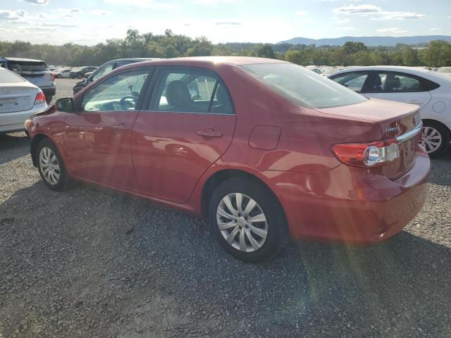 2T1BU4EEXDC987128 - 2013 TOYOTA COROLLA BASE Կարմիր լուսանկար 2