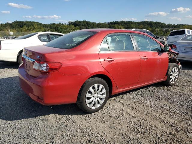 2T1BU4EEXDC987128 - 2013 TOYOTA COROLLA BASE Կարմիր լուսանկար 3