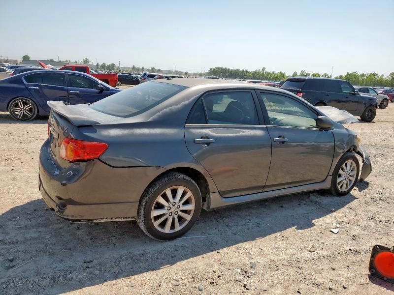 1NXBU4EE3AZ276719 - 2010 TOYOTA COROLLA BASE Մոխրագույն լուսանկար 3
