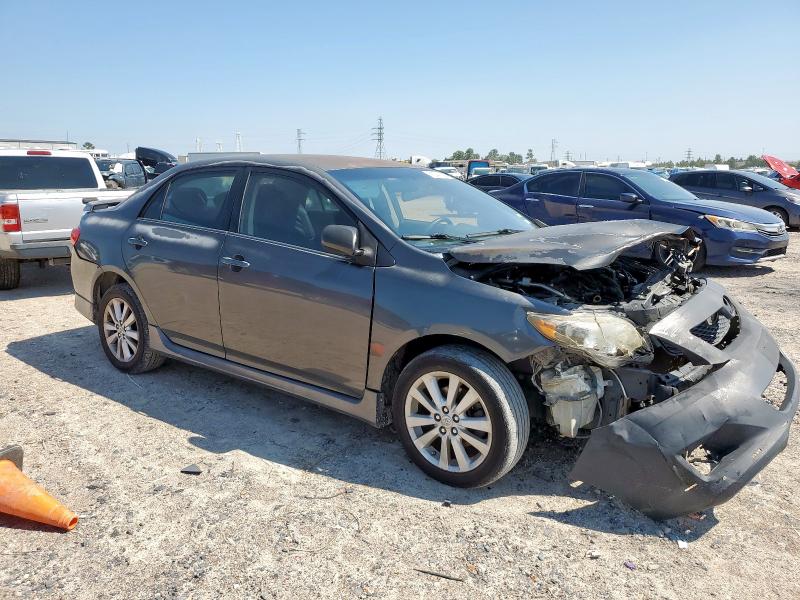 1NXBU4EE3AZ276719 - 2010 TOYOTA COROLLA BASE Մոխրագույն լուսանկար 4
