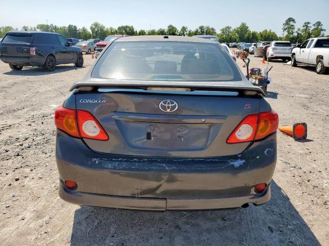 1NXBU4EE3AZ276719 - 2010 TOYOTA COROLLA BASE Մոխրագույն լուսանկար 6