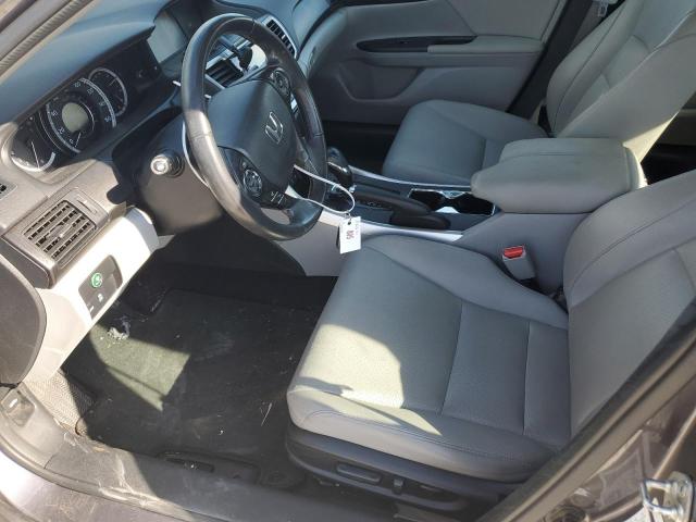 1HGCR2F82EA036349 - 2014 HONDA ACCORD EXL GRAY photo 7