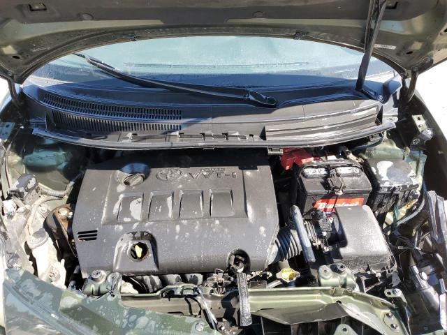 JTKKU4B41B1013446 - 2011 TOYOTA SCION XD GREEN photo 12