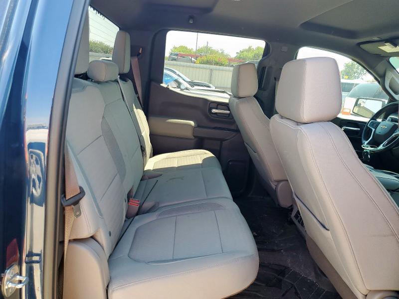 3GCPWCEDXKG153672 - 2019 CHEVROLET SILVERADO C1500 LT ლურჯი ფოტო 10