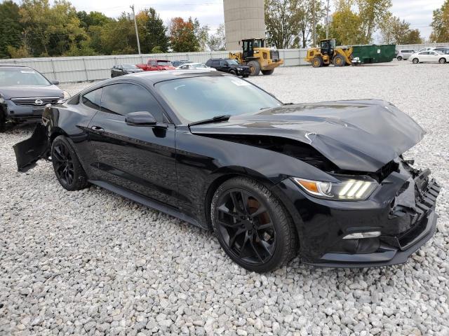 1FA6P8TH7H5310270 - 2017 FORD MUSTANG BLACK photo 4