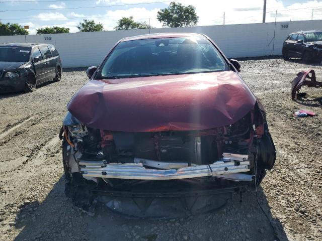 JTDEPMAE4NJ217362 - 2022 TOYOTA COROLLA LE RED photo 5