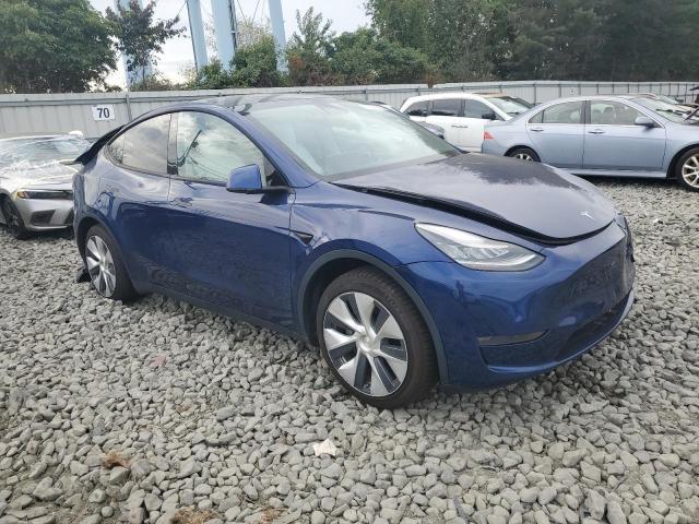 5YJYGDEE4LF020963 - 2020 TESLA MODEL Y BLUE photo 4