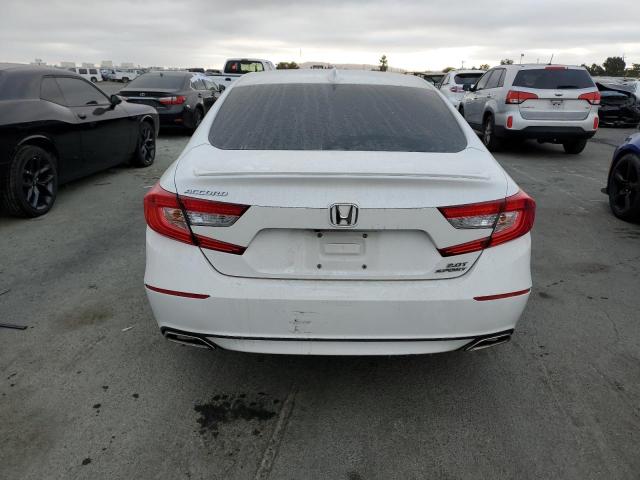 1HGCV2F37KA032728 - 2019 HONDA ACCORD SPORT WHITE photo 6