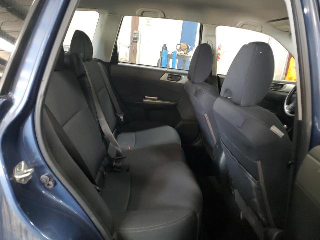 JF2SHABC4CH440230 - 2012 SUBARU FORESTER 2.5X Կապույտ լուսանկար 10