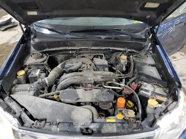 JF2SHABC4CH440230 - 2012 SUBARU FORESTER 2.5X Կապույտ լուսանկար 11