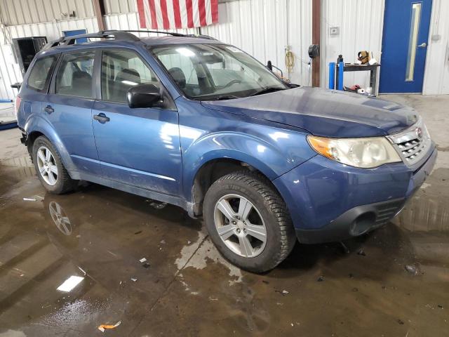 JF2SHABC4CH440230 - 2012 SUBARU FORESTER 2.5X Կապույտ լուսանկար 4