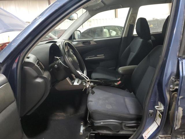 JF2SHABC4CH440230 - 2012 SUBARU FORESTER 2.5X Կապույտ լուսանկար 7