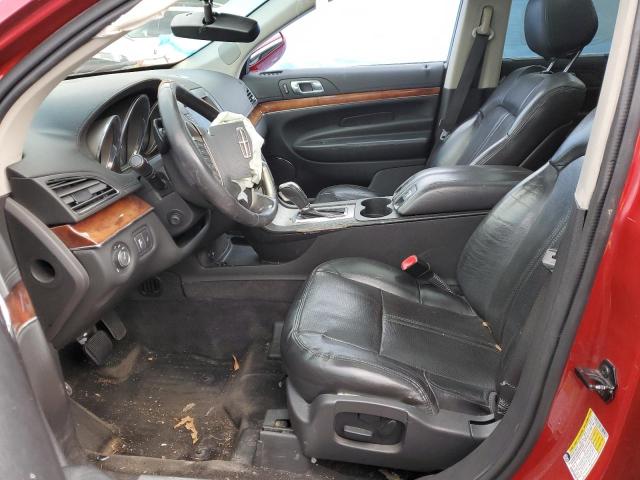 2LMHJ5AT7BBJ53434 - 2011 LINCOLN MKT RED photo 7