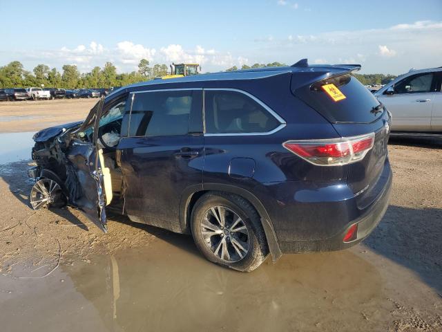 5TDJKRFH1GS255635 - 2016 TOYOTA HIGHLANDER XLE Mavi foto 2
