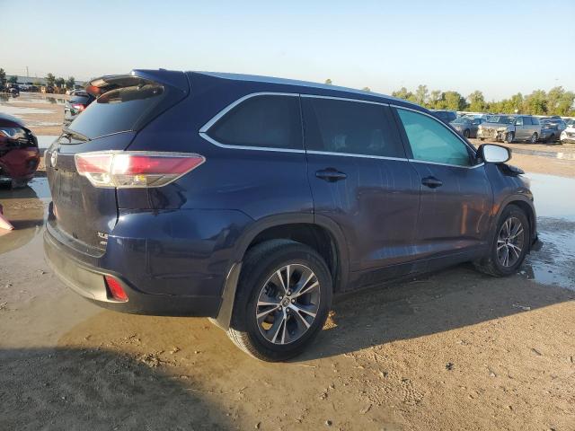5TDJKRFH1GS255635 - 2016 TOYOTA HIGHLANDER XLE Mavi foto 3