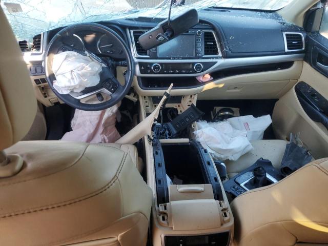 5TDJKRFH1GS255635 - 2016 TOYOTA HIGHLANDER XLE Mavi foto 8