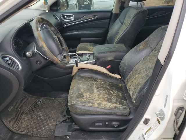 5N1AL0MN4EC516008 - 2014 INFINITI QX60 WHITE photo 7