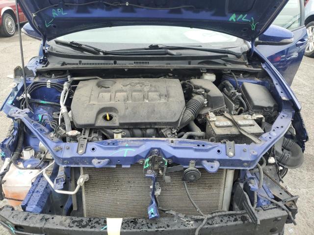 2T1BURHE2KC195447 - 2019 TOYOTA COROLLA L 蓝色 照片 11