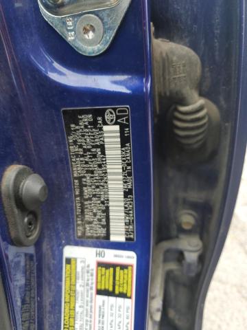 2T1BURHE2KC195447 - 2019 TOYOTA COROLLA L 蓝色 照片 13