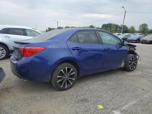 2T1BURHE2KC195447 - 2019 TOYOTA COROLLA L 蓝色 照片 3