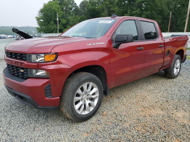 1GCPWBEFXLZ119082 - 2020 CHEVROLET SILVERADO C1500 CUSTOM BURGUNDY photo 1