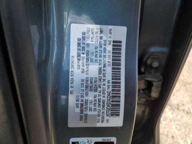 JM3TB2DA6D0422440 - 2013 MAZDA CX-9 GRAND TOURING TEAL photo 13