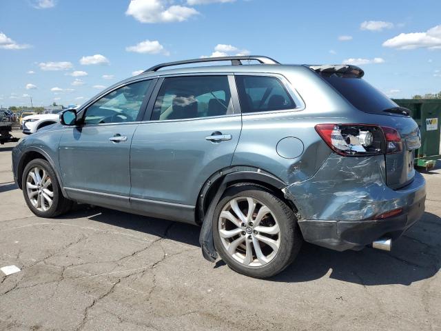 JM3TB2DA6D0422440 - 2013 MAZDA CX-9 GRAND TOURING TEAL photo 2