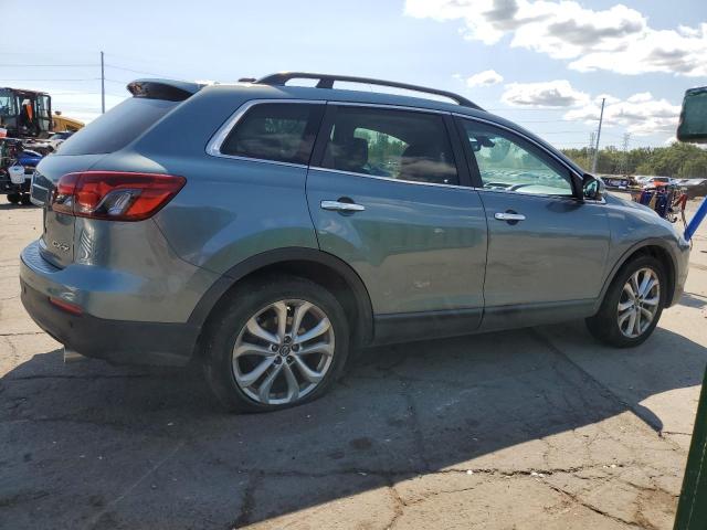 JM3TB2DA6D0422440 - 2013 MAZDA CX-9 GRAND TOURING TEAL photo 3