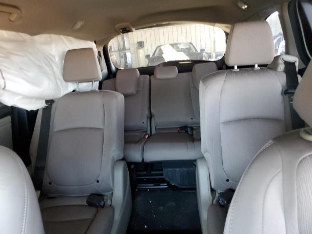 5FNRL6H24LB021768 - 2020 HONDA ODYSSEY LX WHITE photo 10