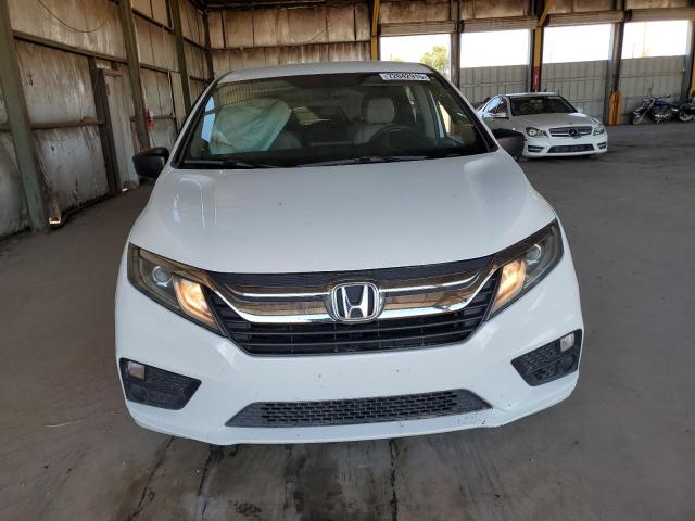 5FNRL6H24LB021768 - 2020 HONDA ODYSSEY LX WHITE photo 5