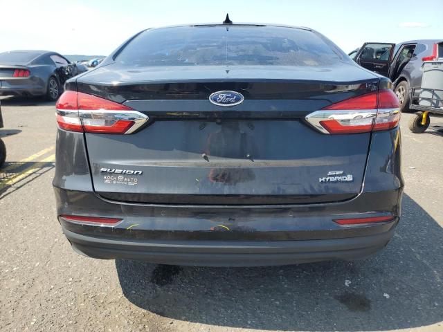 3FA6P0LU0KR159114 - 2019 FORD FUSION SE Սև լուսանկար 6