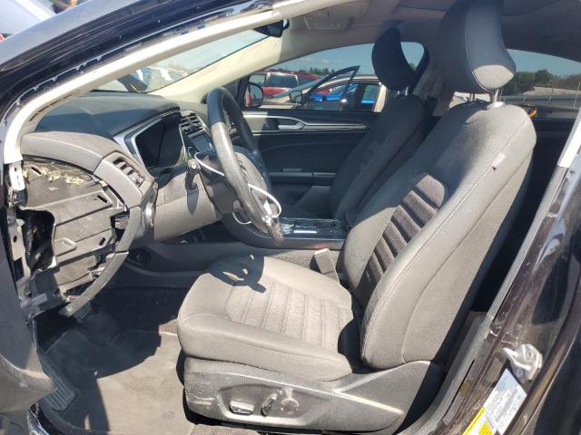 3FA6P0LU0KR159114 - 2019 FORD FUSION SE Սև լուսանկար 7