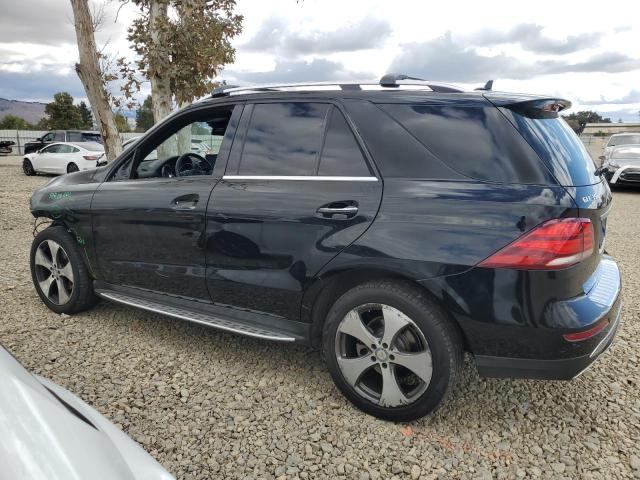 4JGDA5HB1GA813204 - 2016 MERCEDES-BENZ GLE 350 4MATIC BLACK photo 2